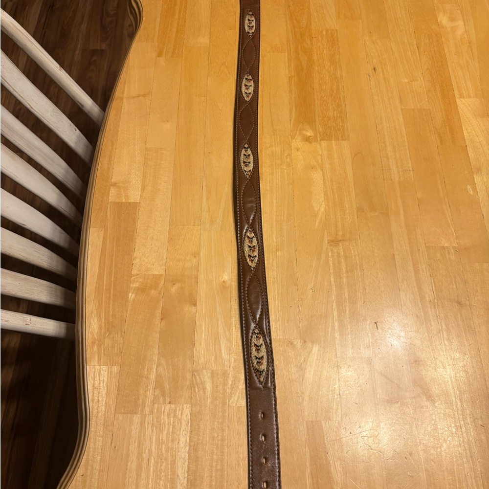 Dun Dee Full Cowhide Western Belt